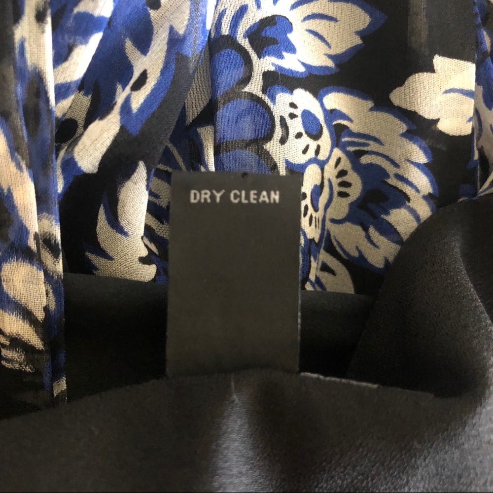 INC  Silk Chiffon Floral Dress - Picture 6 of 8